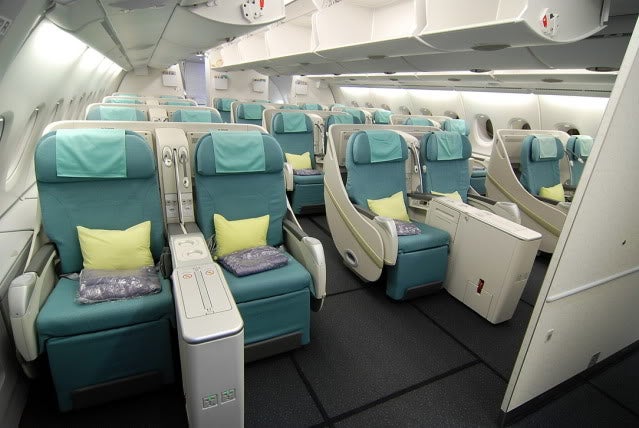 Korean Air A380 Business Class