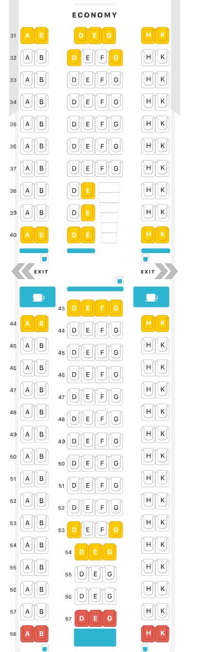Seat Map Lufthansa Airbus A 340 Seat Map Lufthansa Airbus A 340