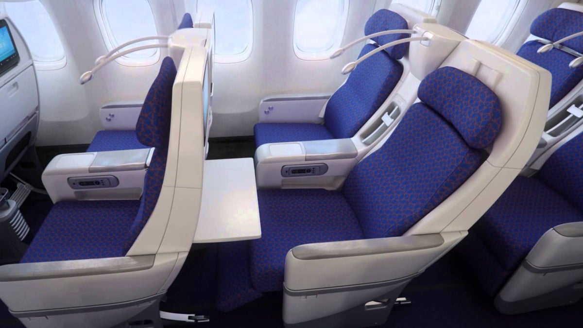 Premium Economy Air China 787