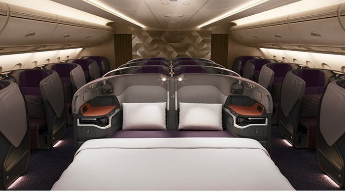 Singapore Airlines A380 New Business Class