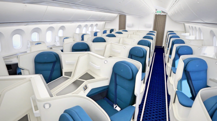 Xiamen 787-9 Business Class Xiamen 787-9 Business Class