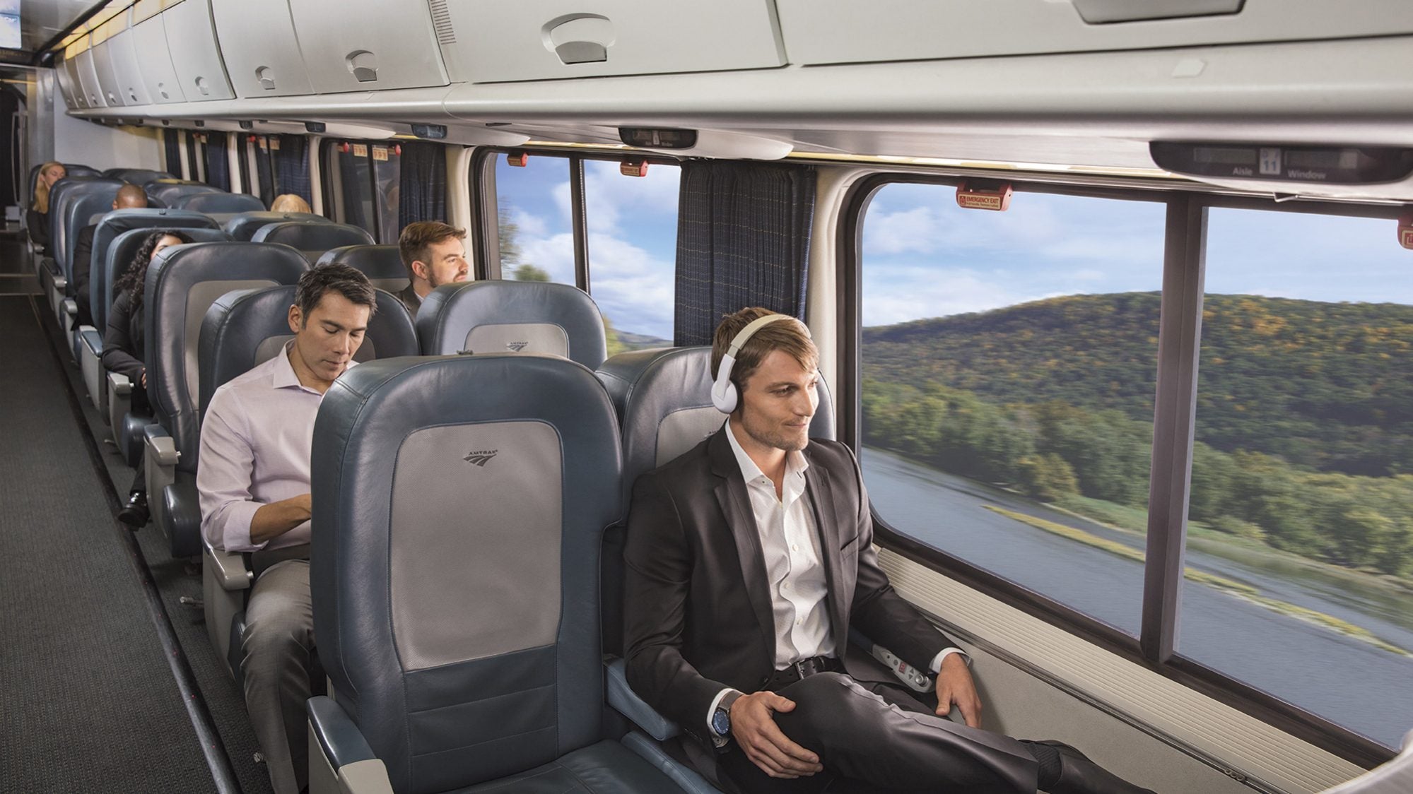 Amtrak Acela Express Business Class Seating
