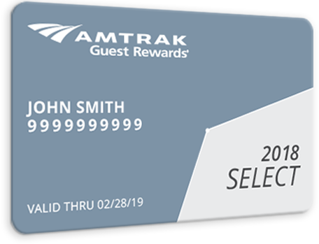 Amtrak Guest Rewards Select