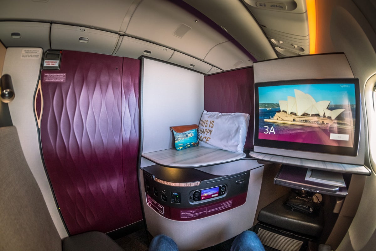 Qatar Airways Boeing 777 Qsuite Business Class
