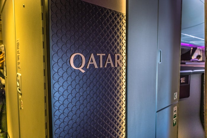 Qatar Airways Boeing 777 Qsuite Business Class