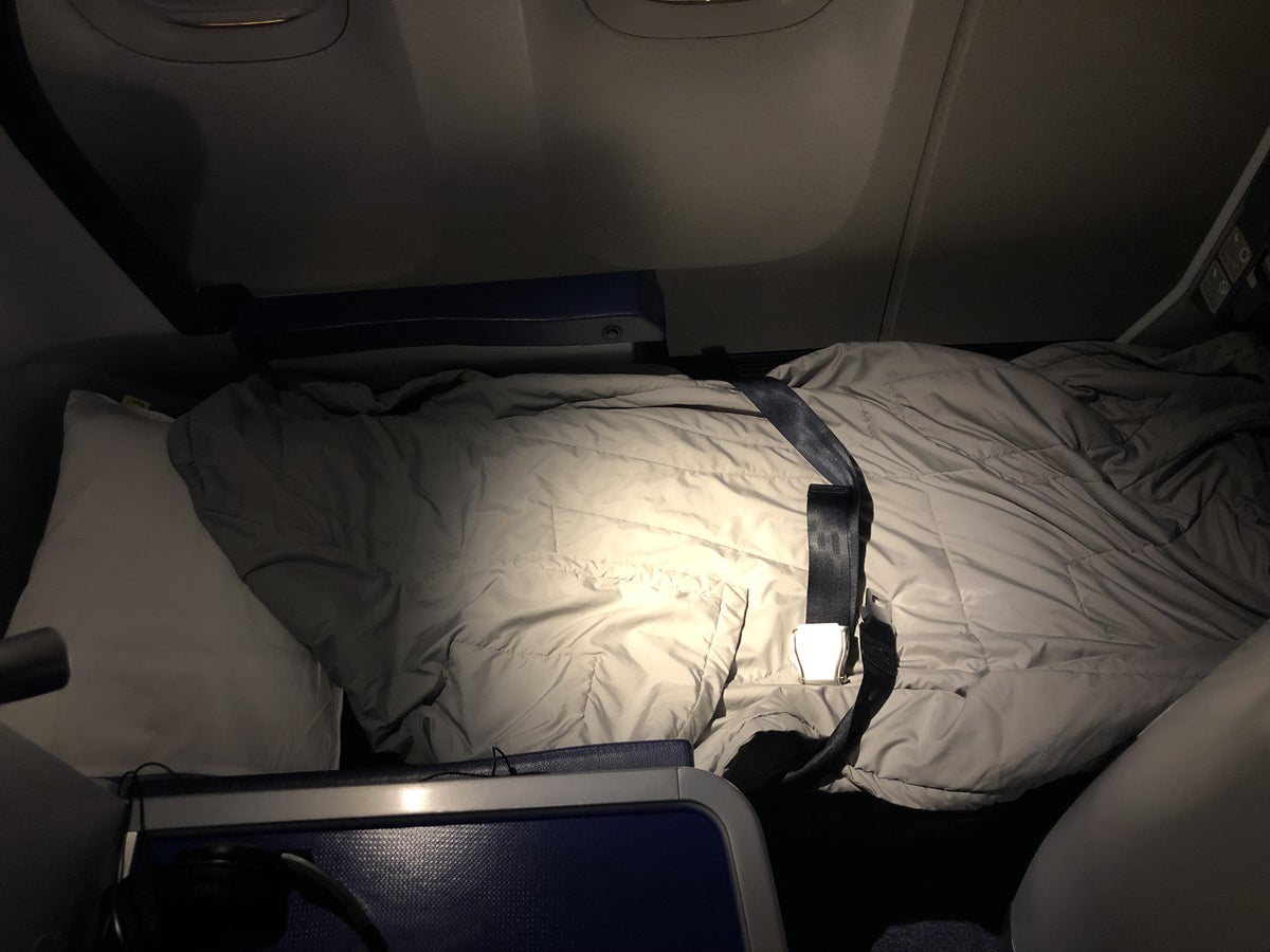 ANA Business Class Bed
