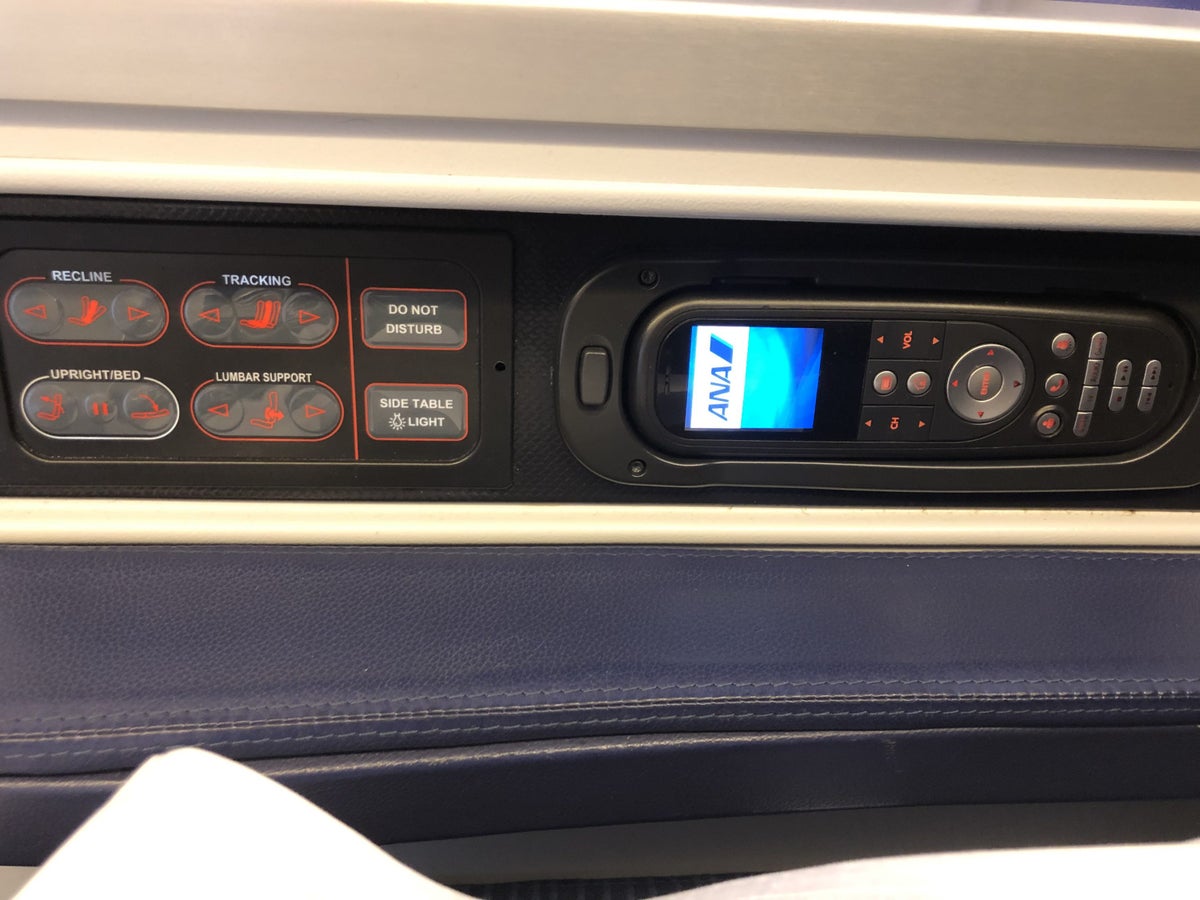 ANA Business Class Consoles