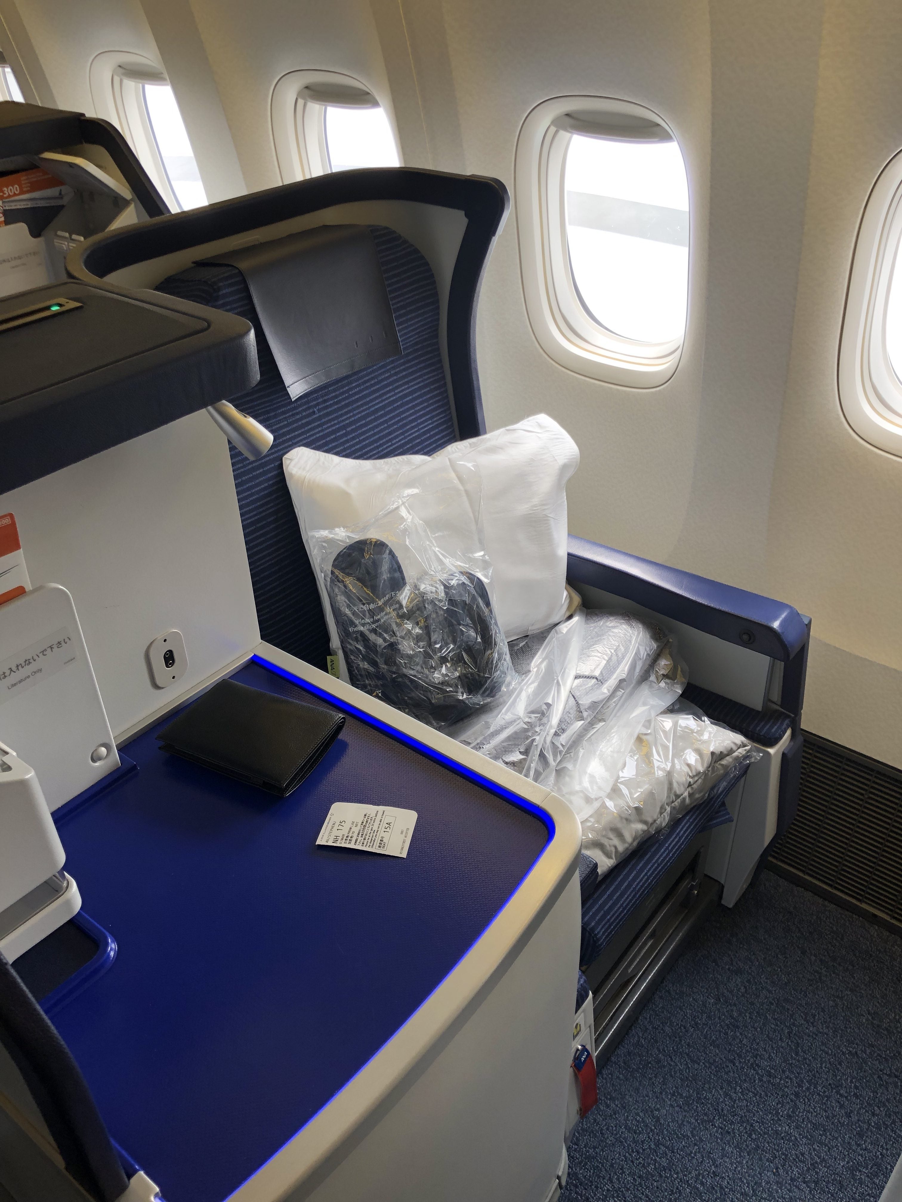 ANA Business Class Seat