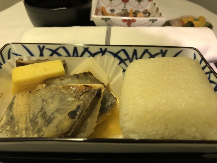 ANA Business Class Second Meal 2