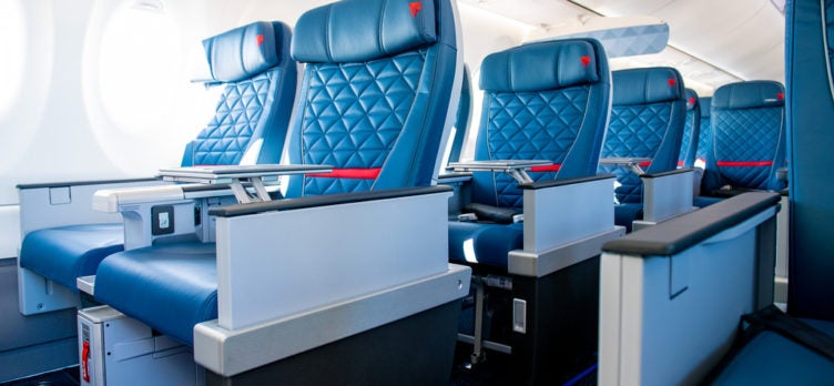 Delta Airlines A220 First Class