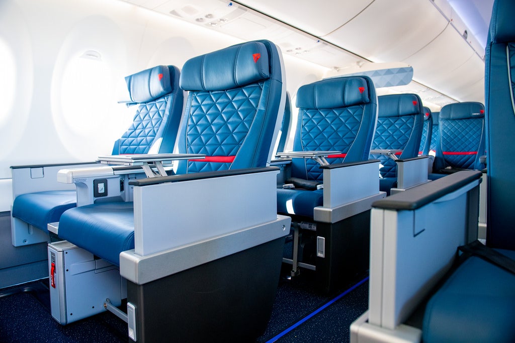 Prima Classe Delta Airlines A220