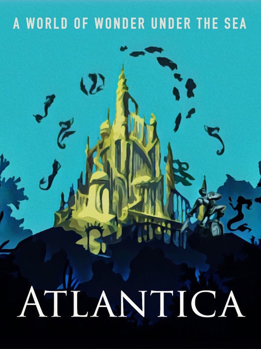 The Little Mermaid - Atlantica Poster