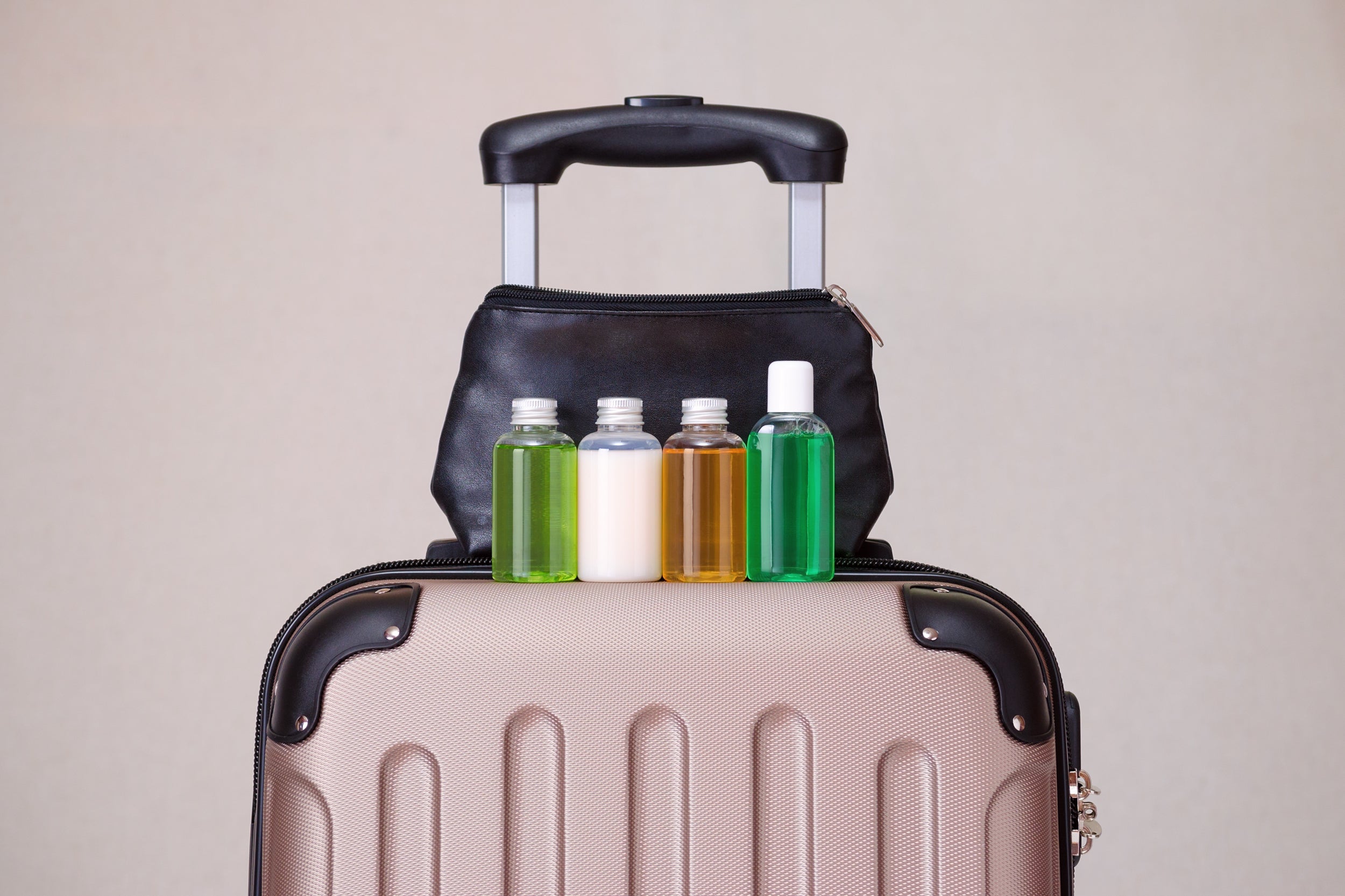 small suitcase for toiletries