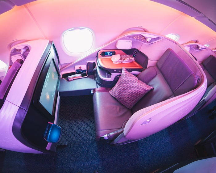 Singapore Airlines Airbus New A380 Business Class Seat