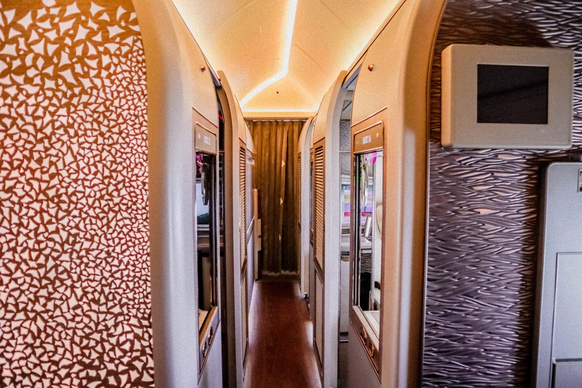 Emirates First Class Game Changer Cabin