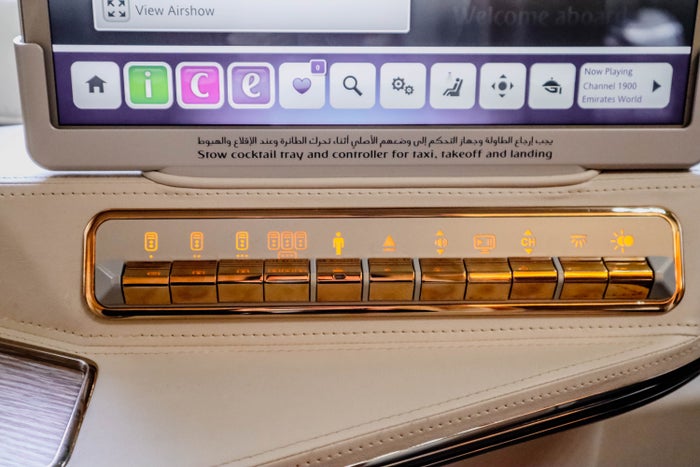Gold plated controls
