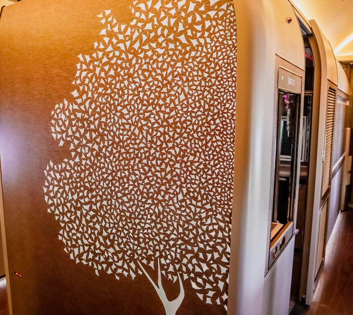 The Ghaf tree adorned on the suite shell