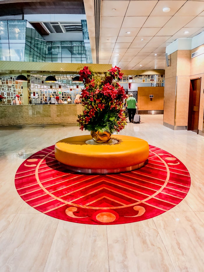 Emirates First Class Lounge Entrance