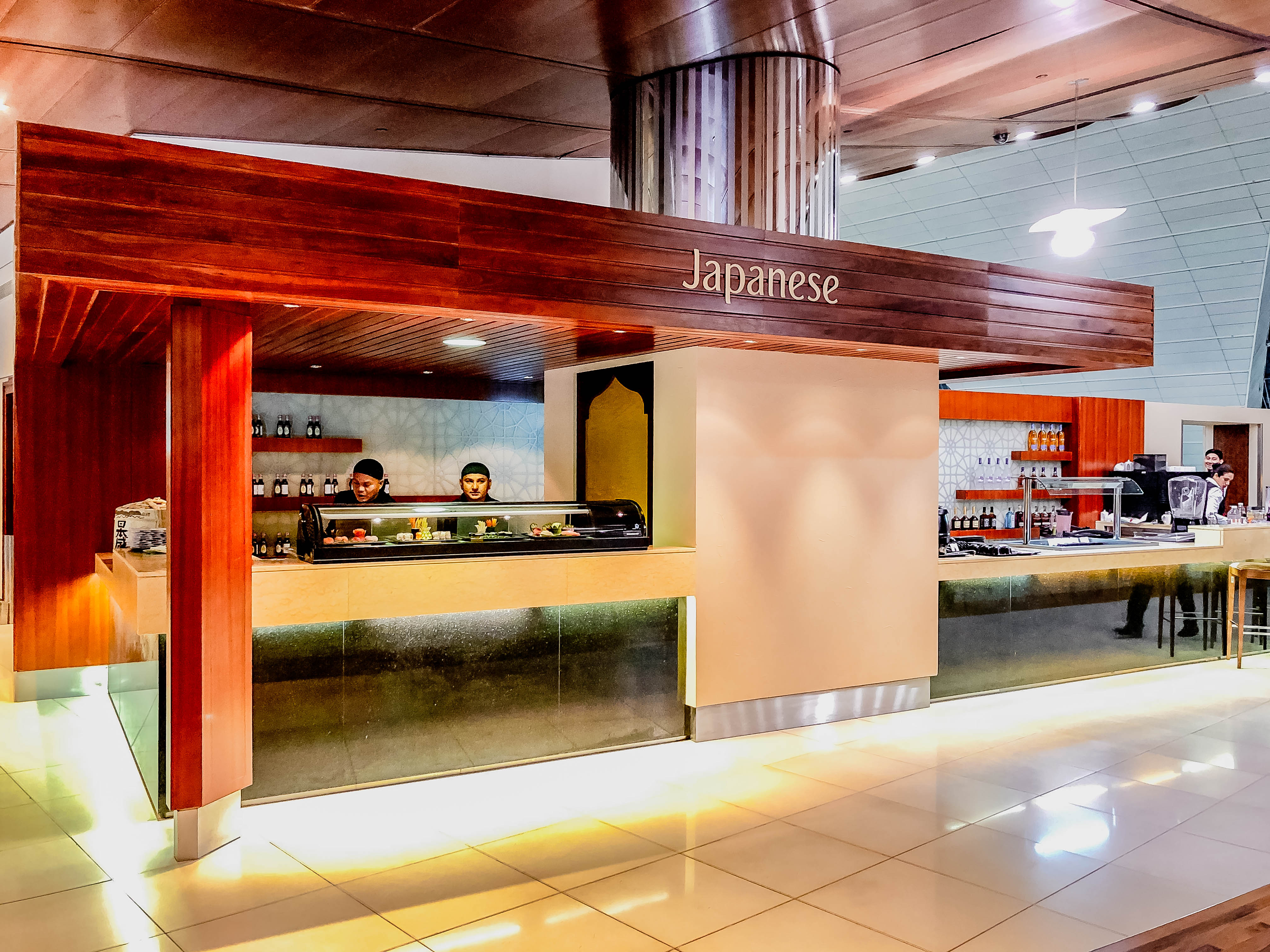Emirates First Class Lounge - Japanese Station