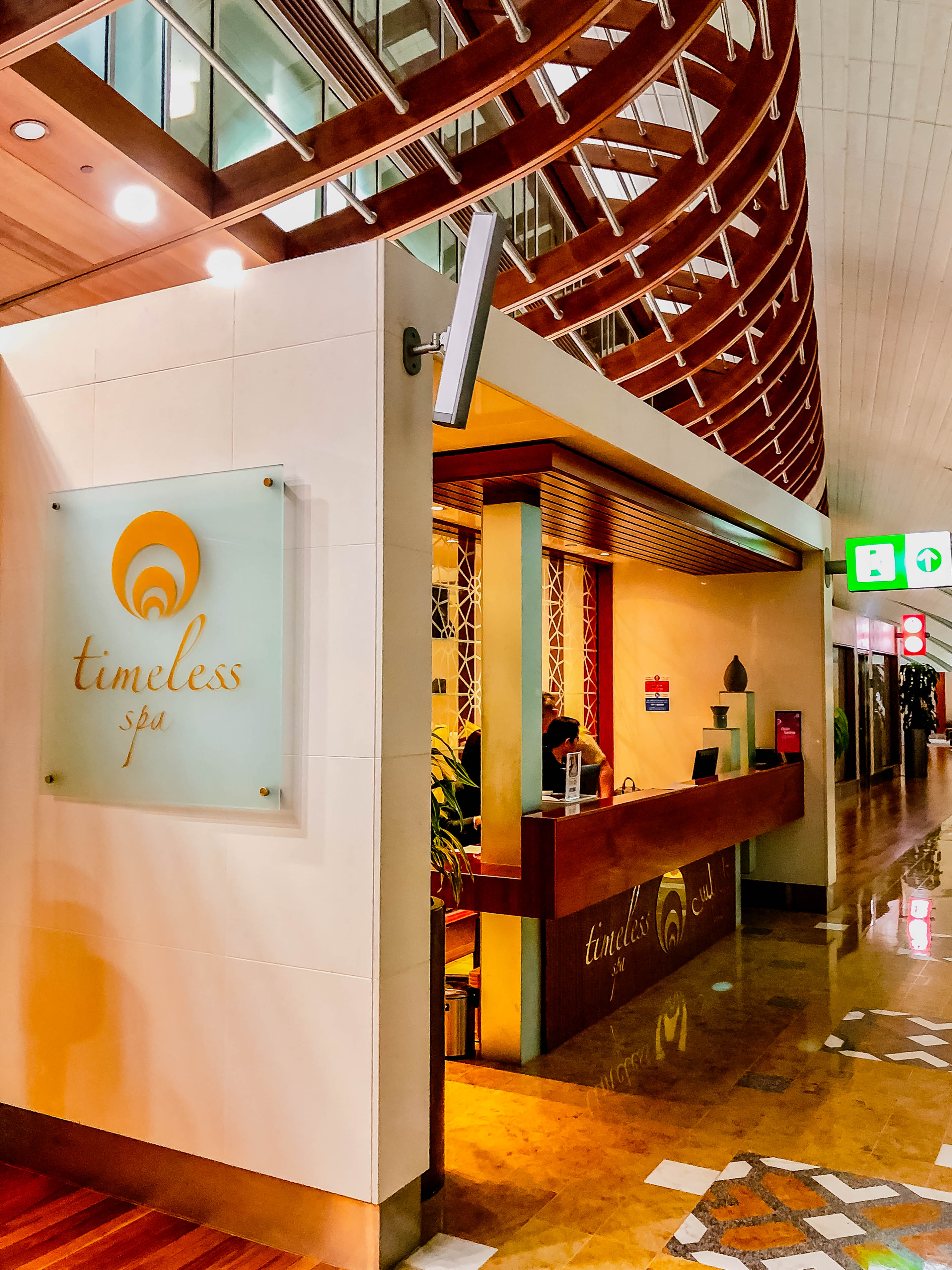 Emirates First Class Lounge - Timeless Spa