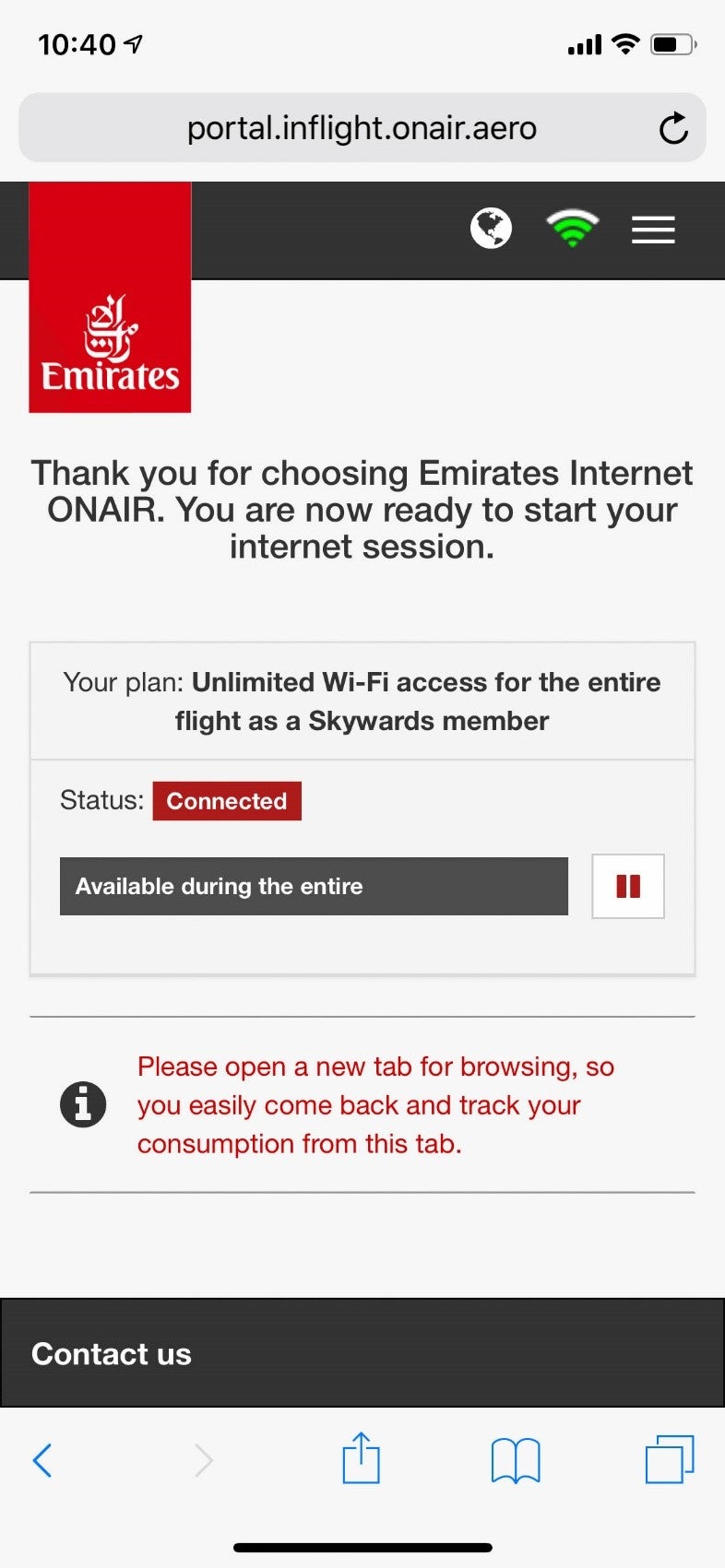 Internet Session