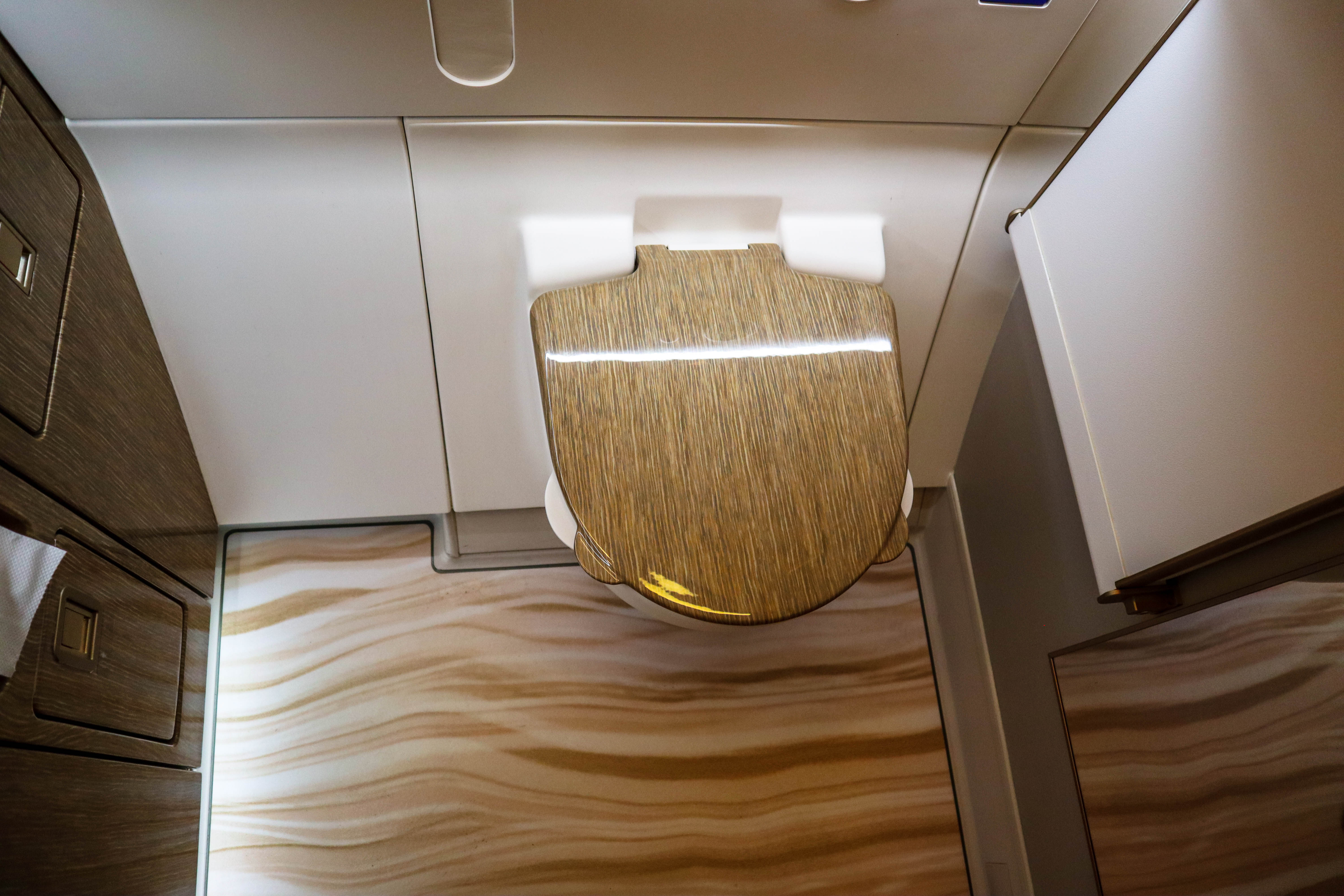 Forward port side lavatory