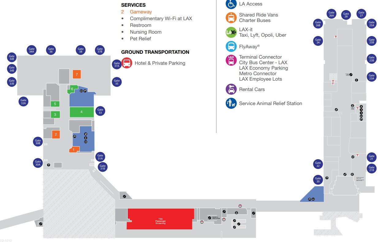 How To Get Between Terminals at Los Angeles Int'l Airport [LAX]