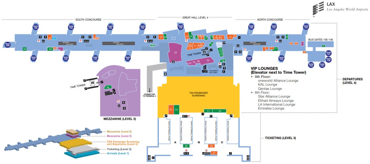 Los Angeles International Airport Thomas Bradley International Terminal Los Angeles International Airport Thomas Bradley International Terminal