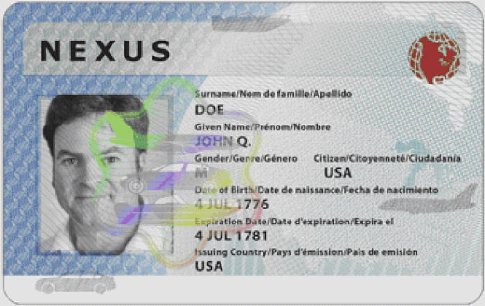 NEXUS Card