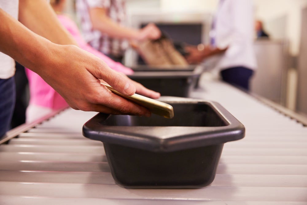 Stroller tsa clearance precheck