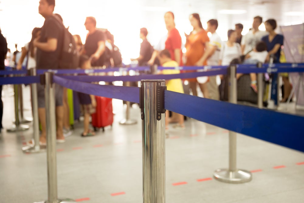 TSA Airport Security Line