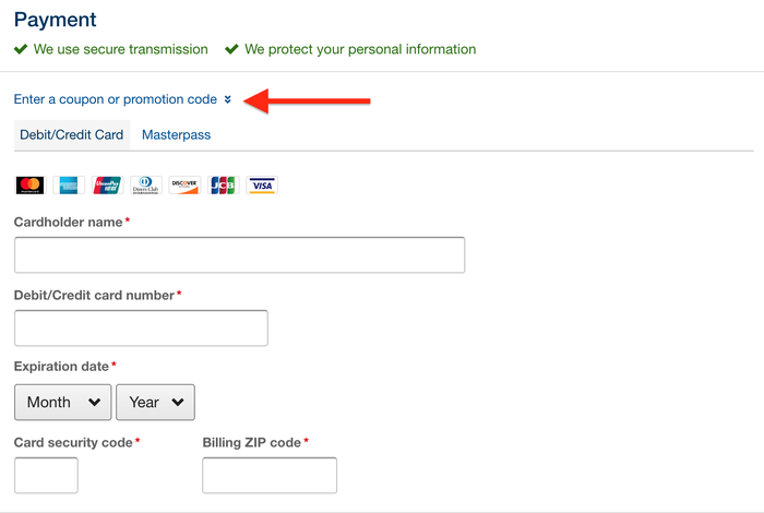Travelocity Activities payment