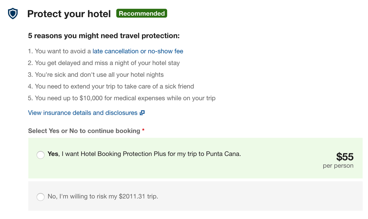 Travelocity Hotel Protection
