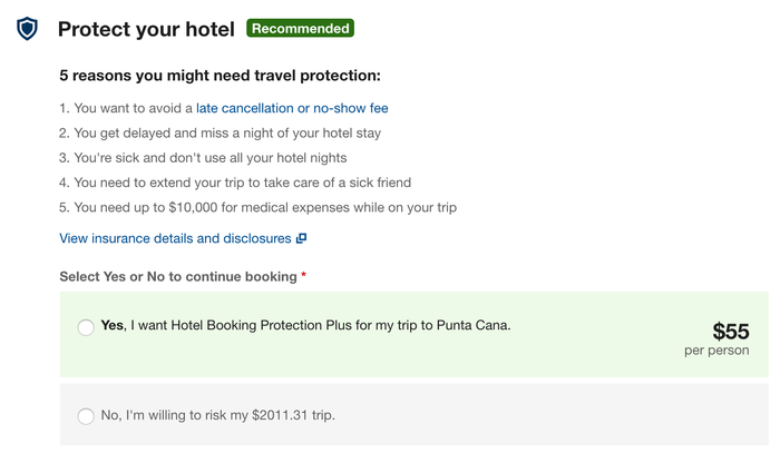 Travelocity Hotel Protection