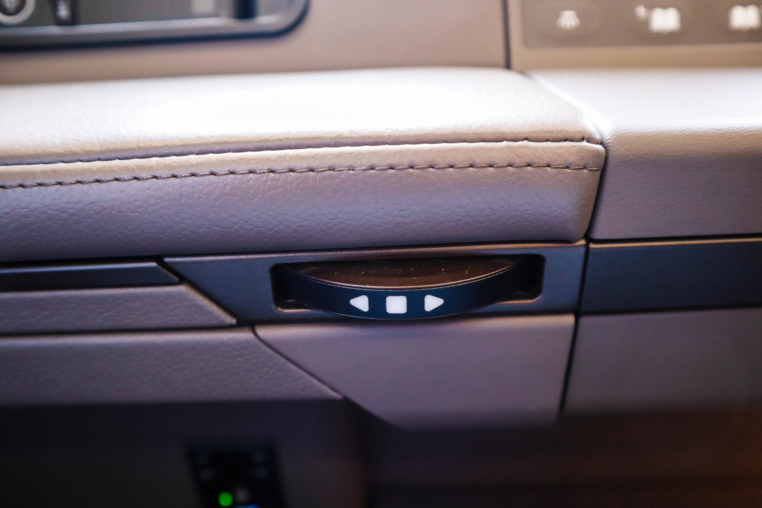 ANA A380 First Class Seat Controls