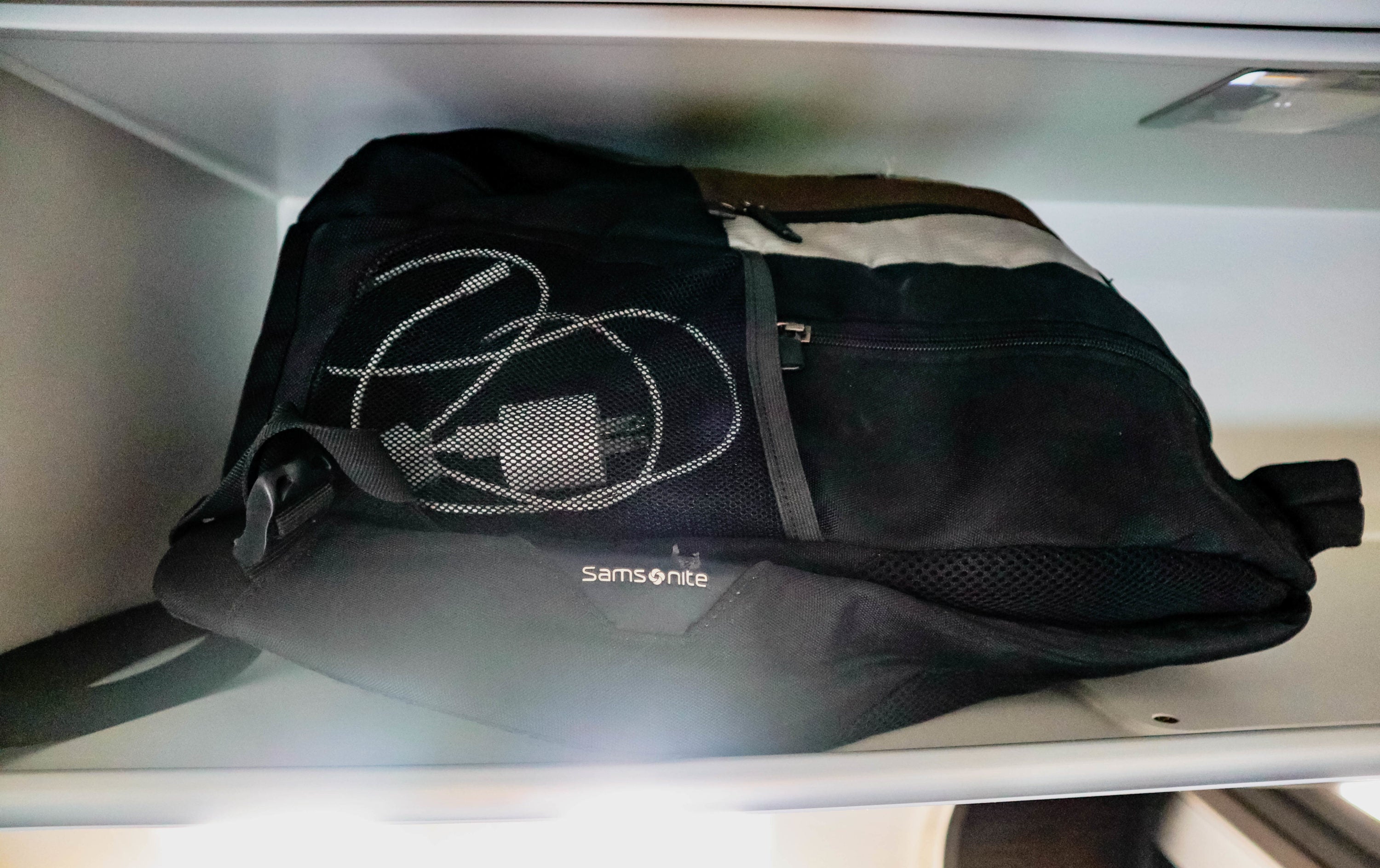 ANA A380 First Class Overhead Bin