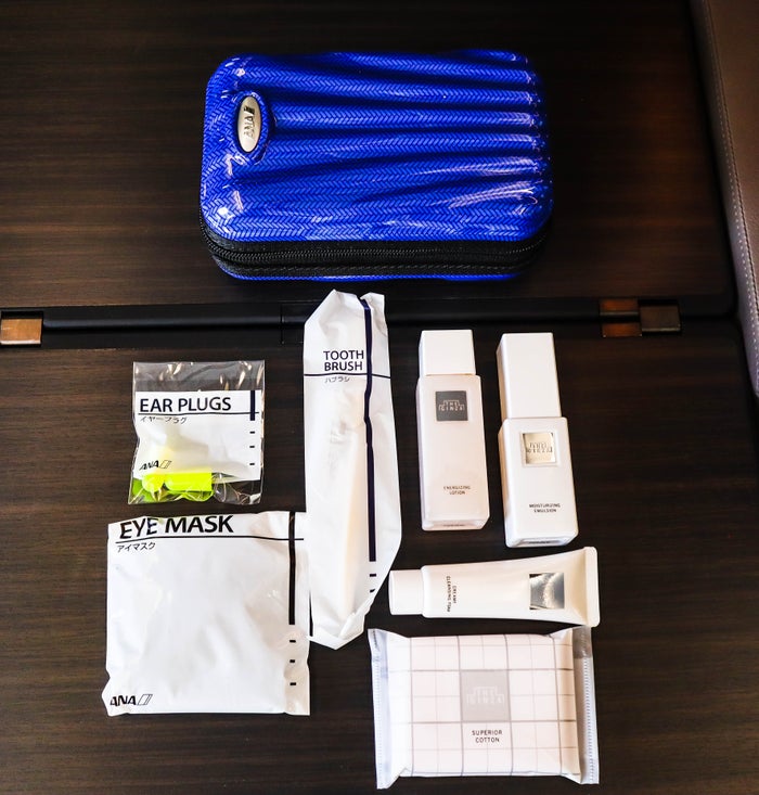 ANA A380 First Class; Amenity Kit