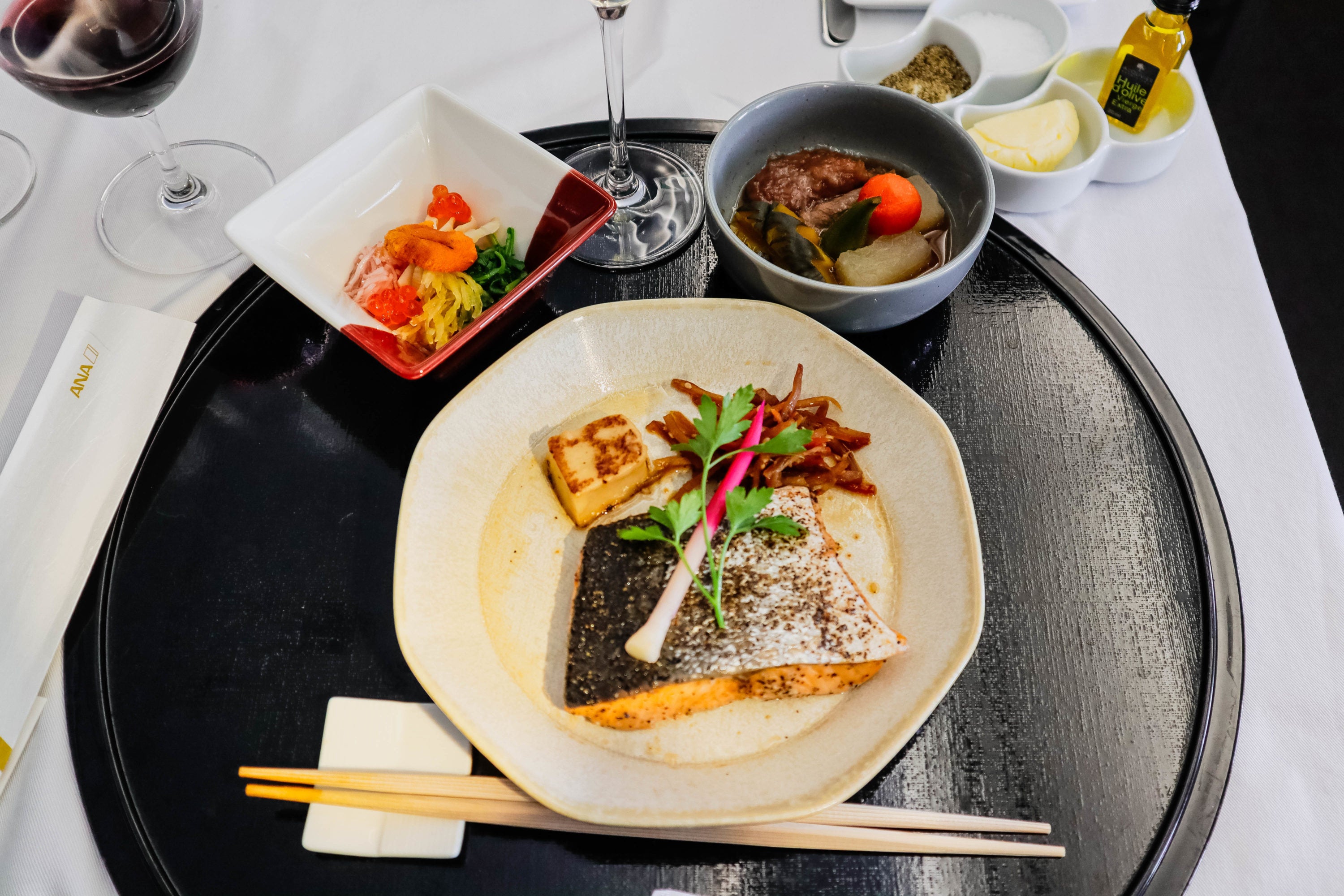 ANA A380 First Class; Shusai
