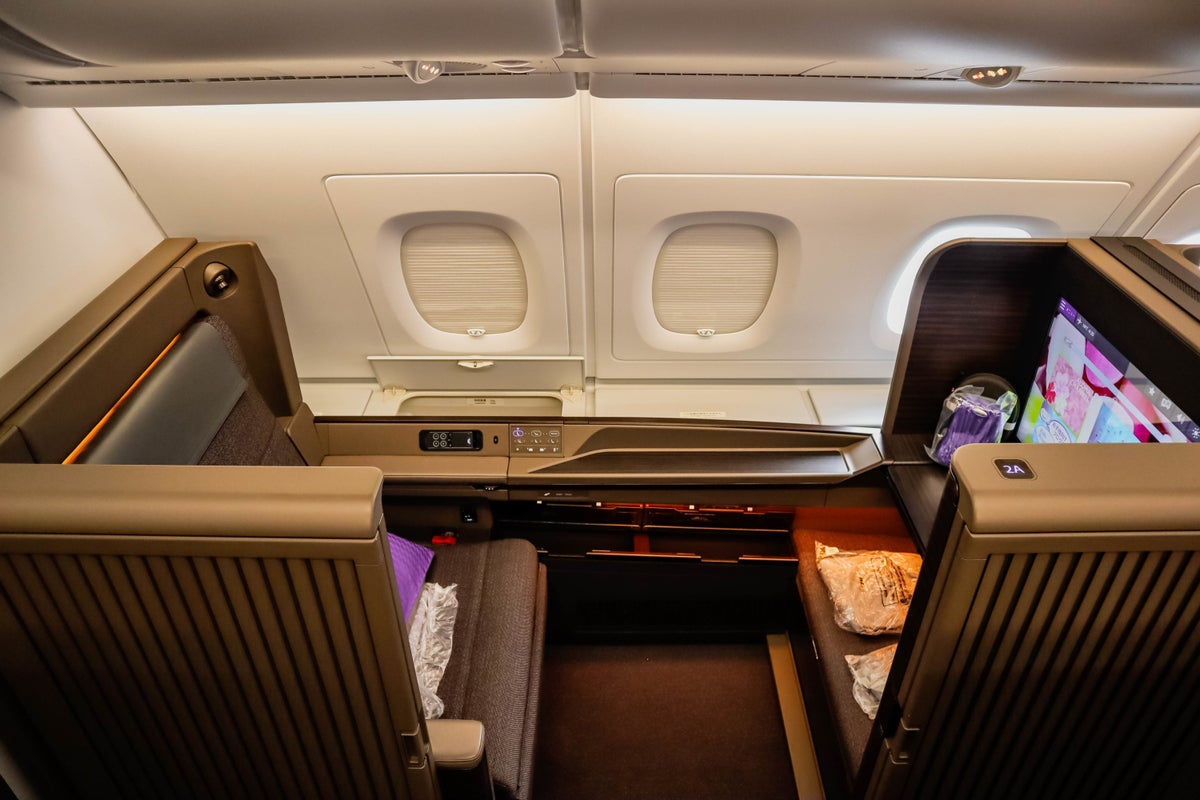ANA A380 First Class Seat 2A