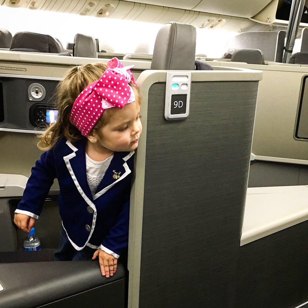 Baby American Airlines 777 Business Class
