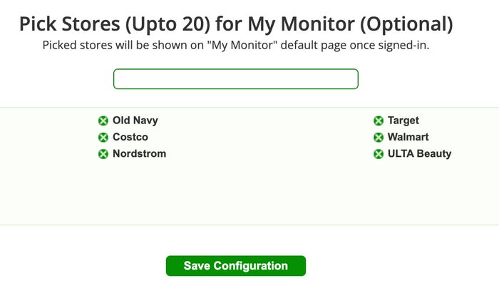 Cashback Monitor store monitor Cashback Monitor store monitor