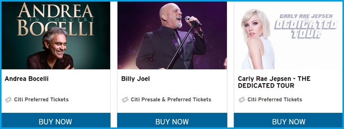 Citi Tickets Citi Tickets