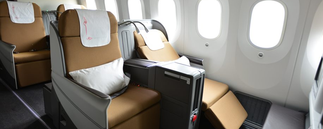 Kenya Airways 787 Business Class