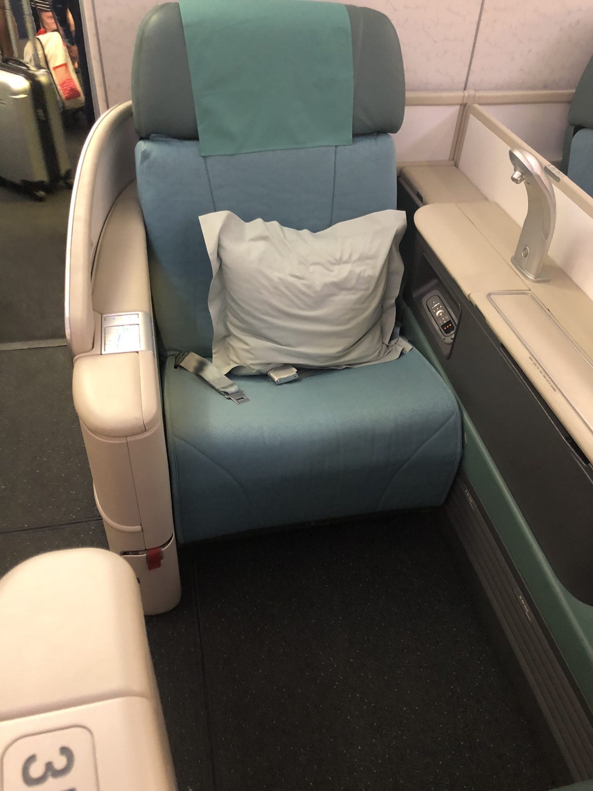 Korean Air first class seat
