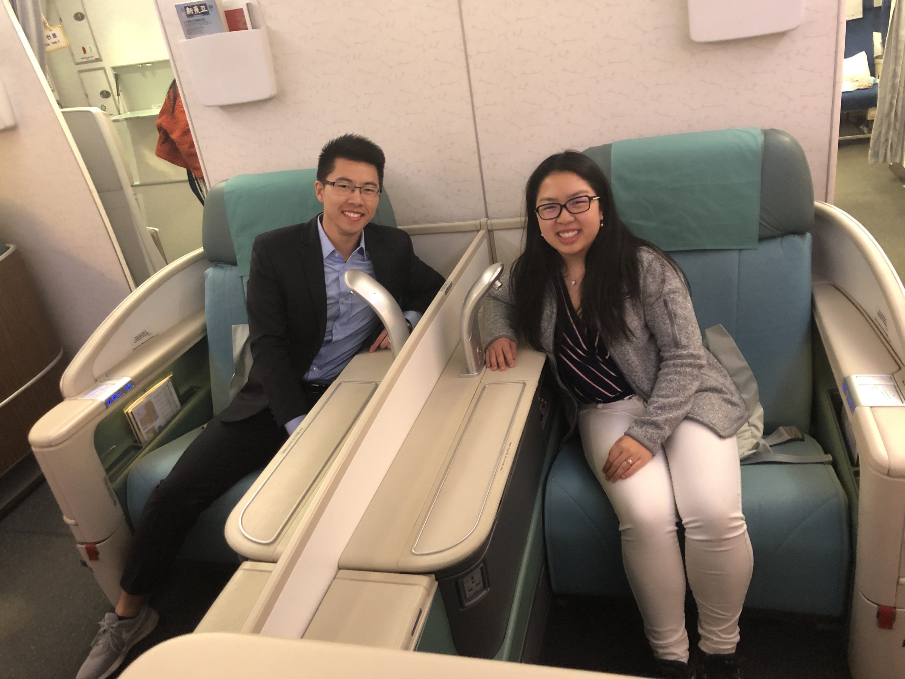 korean airlines first class