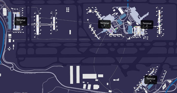 London Heathrow Airport Map