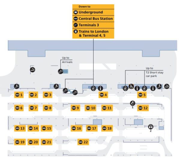 How to Get Between Terminals at London Heathrow Airport [LHR]