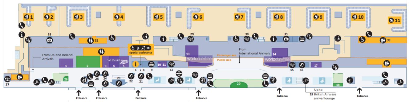 London Heathrow Airport Terminal 5 Arrivals London Heathrow Airport Terminal 5 Arrivals