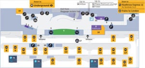 How to Get Between Terminals at London Heathrow Airport [LHR]