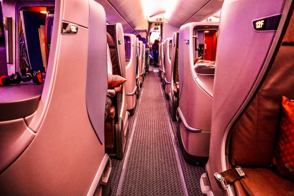 Singapore Airlines B787-10 Regional Business Class